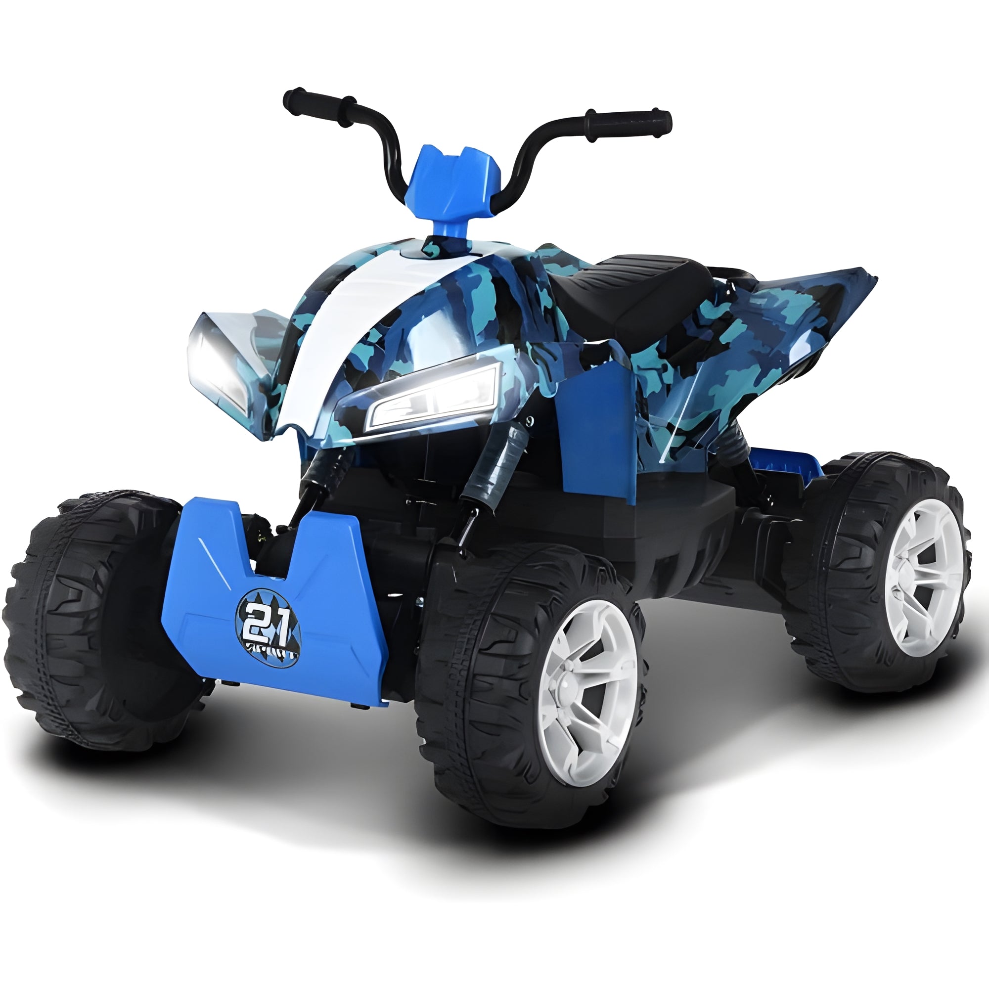 2024 Uenjoy S2888 24V Off Road 4 4 Kids Ride On ATV Blue Zoom Buggeez Inc