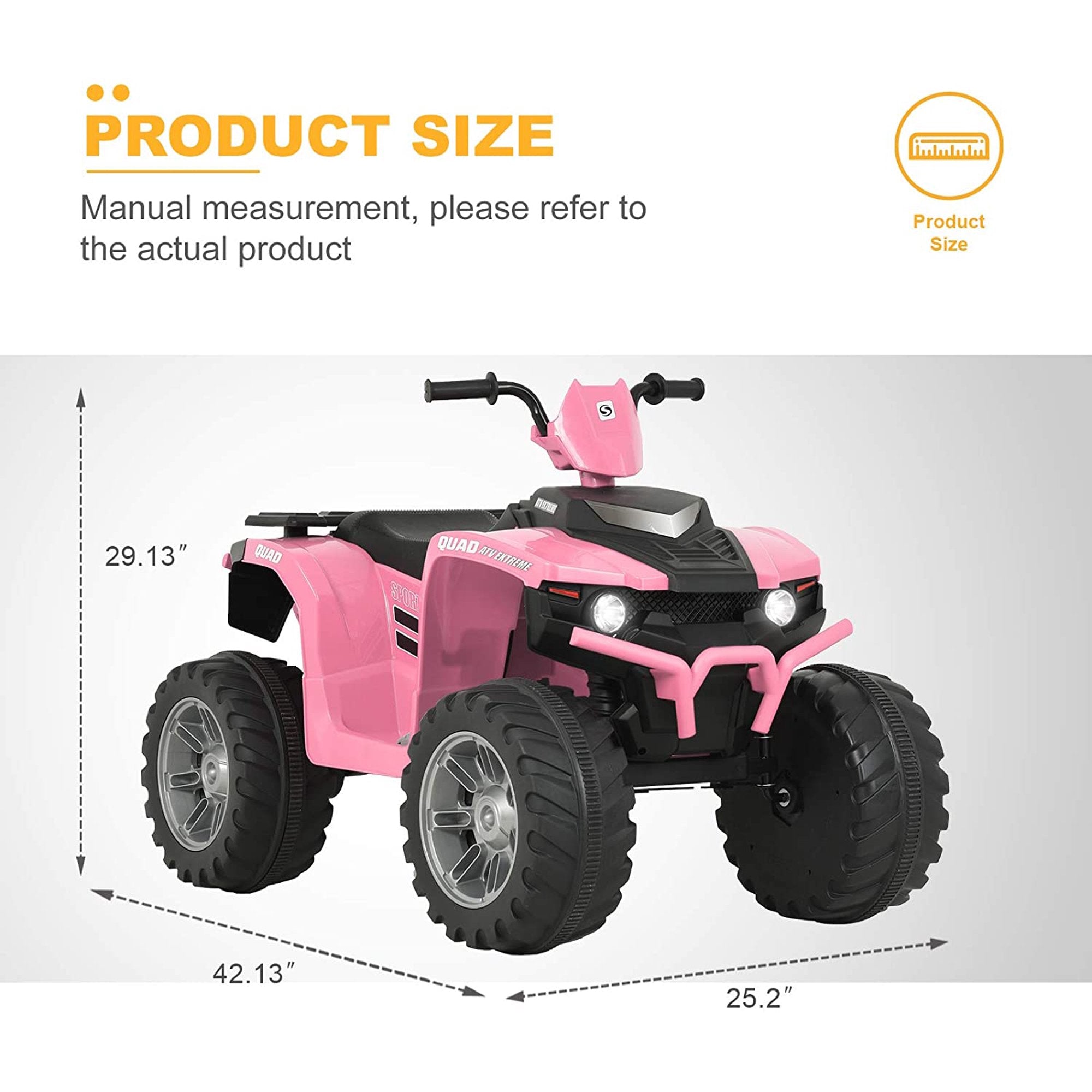 Kid size four wheeler best sale