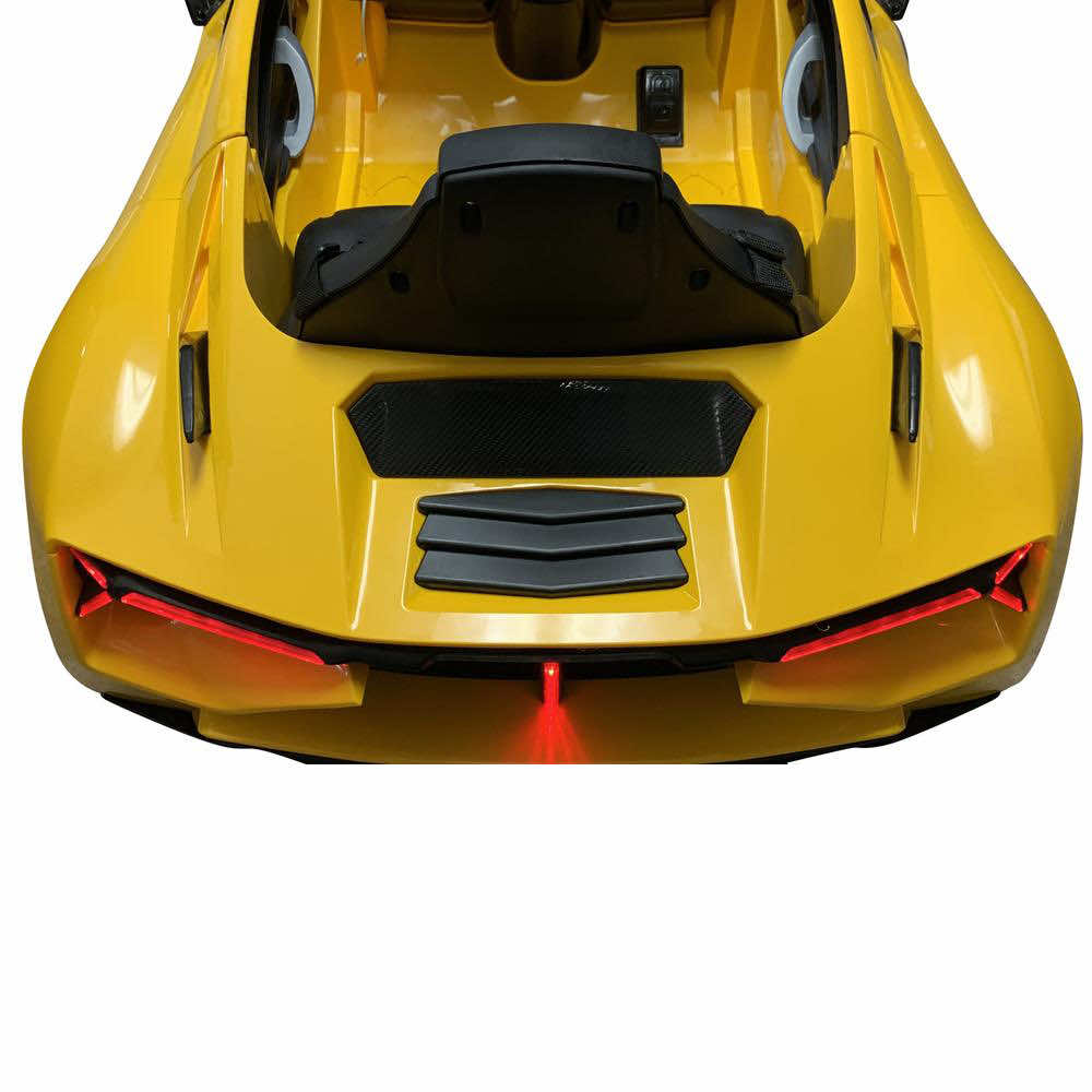 2024 Lamborghini Style NEL-603 12V One Seater Kids Ride On Car Yellow